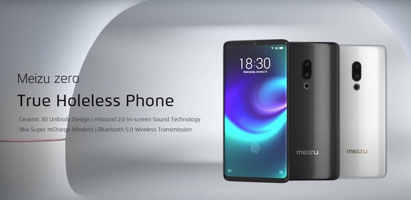El Meizu Zero fue más o menos un smartphone conceptual, ya que nunca se fabricó en serie. (Fuente de la imagen: Meizu)