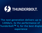 La próxima generación de Thunderbolt promete hasta 80 Gbps de transferencia de datos y hasta 120 Gbps para pantallas. (Imagen vía Intel)