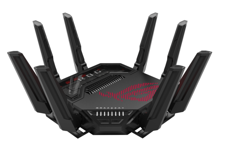 Router para juegos Asus ROG Rapture GT BE98 (imagen vía Asus)