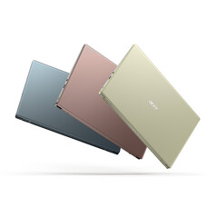 Acer Swift X - Opciones de color. (Fuente de la imagen: Acer)