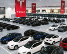 El centro de entrega en Fremont (imagen: Tesla)