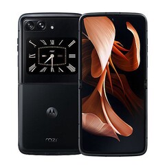 El Moto Razr 2022 ha perdido la icónica barbilla de los anteriores Razr. (Fuente: Motorola)