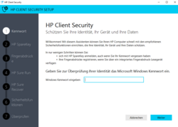 HP Client Security