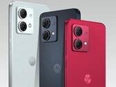 El Moto G84 5G en sus tres colores de lanzamiento. (Fuente de la imagen: @evleaks)