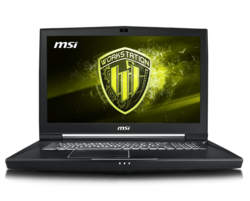 Review: MSI WT75. Modelo de prueba proporcionado por MSI