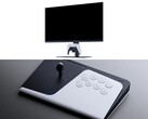 Monitor de juegos PlayStation (arriba), bastón de lucha FlexStrike (abajo).