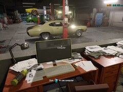 Captura de pantalla de la jugabilidad de Car Mechanic Simulator 2018