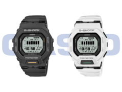 Nuevos relojes Casio G-Shock GBD-200 con pantallas positivas. (Fuente de la imagen: Casio)