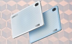 La nueva tableta Lenovo Legion Y700 Ultimate Edition/Inductive Glass Edition puede cambiar de color gracias a la tecnología electrocrómica. (Fuente de la imagen: Lenovo - editado)