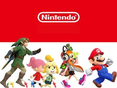 Personajes de Nintendo protegidos por derechos de autor mostrados en un banner (Fuente de la imagen: Nintendo of America con modificaciones)