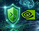 Logotipo de OpenShell junto al logotipo de Nvidia