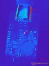 Toma macro de PCB