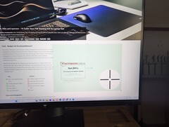 Snipping Tool dispara una imagen de nuestra página web Notebookcheck