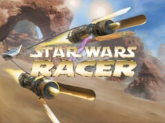 Banner de Star Wars: Episodio I Racer (Fuente de la imagen: Nintendo of America con ediciones)