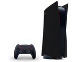 Diseño conceptual hecho por fans para una PlayStation 5 negra. (Fuente de la imagen: Reddit - u/rekrap13)