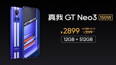 El nuevo GT Neo 3 de gama alta. (Fuente: Realme)