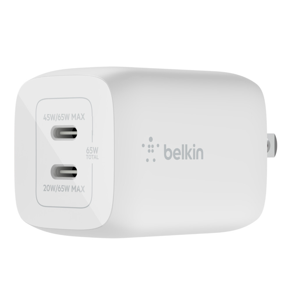 Los cargadores de pared dobles USBC GaN de Belkin BOOSTCHARGE PRO