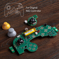el Mod Kit de 8BitDo para el controlador NGC original es una solución sin soldaduras. (Fuente de la imagen: 8BitDo)