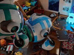 Demostración técnica AMD RX 9070 ToyShop (Fuente de la imagen: AMD YouTube)