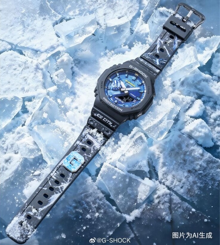 El reloj Casio G-Shock GA-2100AS-2APRH. (Fuente de la imagen: Casio)