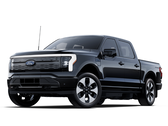 En la imagen, el Ford F-150 Lightning sobre fondo blanco. (Fuente de la imagen: Ford)