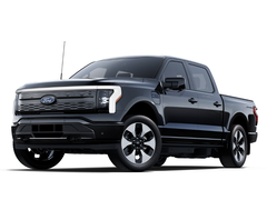 En la imagen, el Ford F-150 Lightning sobre fondo blanco. (Fuente de la imagen: Ford)
