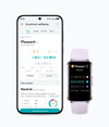 La Huawei Band 10 cuenta con una aplicación de Bienestar Emocional. (Fuente de la imagen: Huawei)