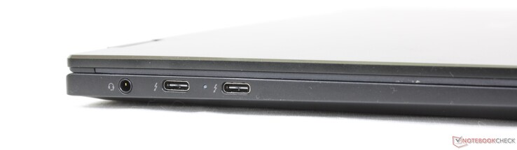 3.auriculares de 5 mm, 2x USB-C 4.0 Gen. 3 con Thunderbolt 4 + DisplayPort + Power Delivery