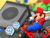 Un "Nintendo Switch 2 dev kit" alternativo con 32 GB de RAM LPDDR5 de 256 bits y 2048 núcleos Nvidia CUDA. (Fuente de la imagen: Nvidia/Nintendo - editado)
