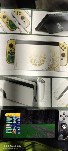Muelle OLED Legend of Zelda: Tears of the Kingdom Edition para Nintendo Switch (imagen vía Reddit)
