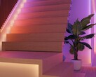 La tira de luces Omniglow de Philips Hue (en la imagen) ya está disponible en Europa. (Fuente de la imagen: Philips Hue)