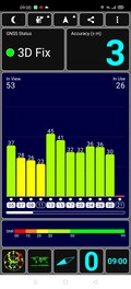 Prueba de GPS al aire libre