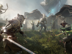 En la foto, una imagen cinemática oficial de la página de Steam de Soulframe. (Fuente de la imagen: Steam)