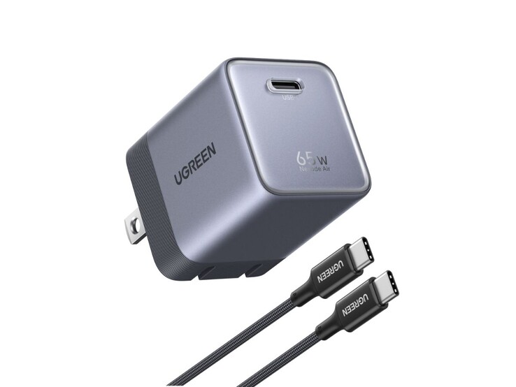 El cargador Ugreen Nexode Air 65W