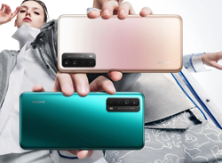 Huawei P Smart 2021: Además del negro, también disponible en los colores Crush Green y Blush Gold