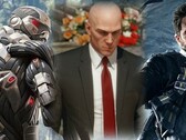 Los estudios que están detrás de Crysis, Hitman y Just Cause son los favoritos para las rumoreadas adquisiciones de Microsoft. (Fuente de la imagen: Crytek/IO/Avalanche - editado)