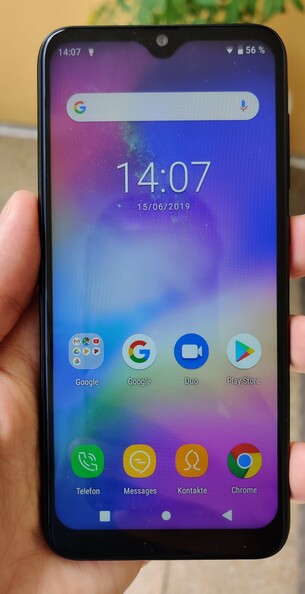 Uso del Oukitel C15 Pro en exteriores