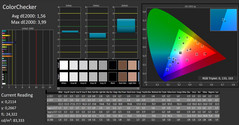 CalMAN - ColorChecker (calibrado)