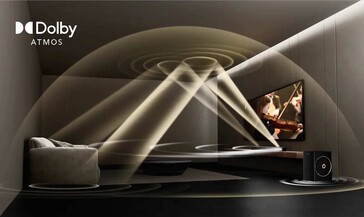 El sistema de audio proporciona supuestamente sonido envolvente Dolby Atmos (Fuente de la imagen: Ultimea)