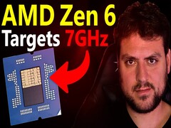 Resumen de junio de AMD Zen 6 (fuente de la imagen: canal de YouTube Moore&#039;s Law Is Dead)