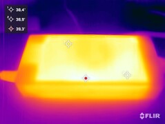 Suministro eléctrico durante la prueba de esfuerzo