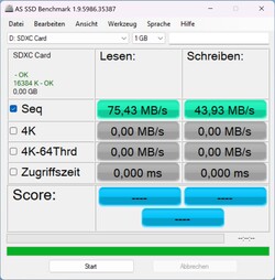 AS SSD Tarjeta SD