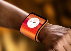 Motorola ha desarrollado un concepto de smartphone que puede funcionar también como smartwatch. (Fuente de la imagen: Lenovo)