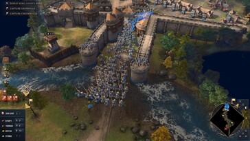 En la imagen: Una captura de pantalla del juego Age of Empires IV: Anniversary Edition.