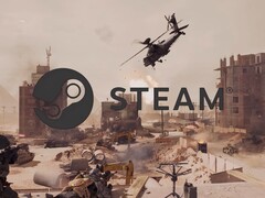 Imagen del tráiler de lanzamiento de Battlefield 6 con el logotipo de Steam (Fuente de la imagen: captura de pantalla, Battlefield YouTube con ediciones)