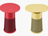 La serie de muebles Aero de la colección PuriCare Objet de LG estará disponible en tres estilos, que se muestran a continuación. (Fuente de la imagen: LG)