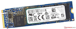 el SSD de Toshiba con 256 GB de almacenamiento