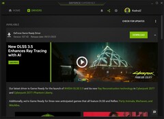 Nvidia GeForce Game Ready Driver 537.42 detalles en GeForce Experience (Fuente: Propia)