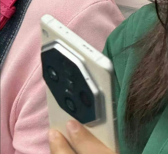 La carcasa de la cámara del Oppo Find X7 Pro parece colosal (imagen vía Weibo)