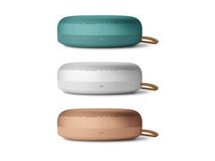 El Bang & Olufsen Beosound A1 3ª Gen se parece a la generación anterior. En la imagen: Las tres opciones de color del altavoz Bluetooth. (Fuente de la imagen: Bang & Olufsen)